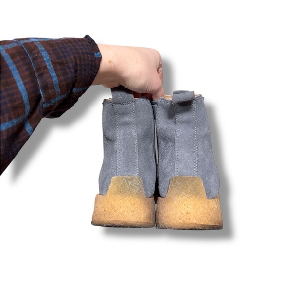 Kith x Ronnie Fieg for Clarks Season 2 Radlett in Asteroid Blue Suede Leather main image 10